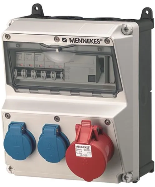 Mennekes AMAXX tavla schuko 5-polig 16Aol IP44